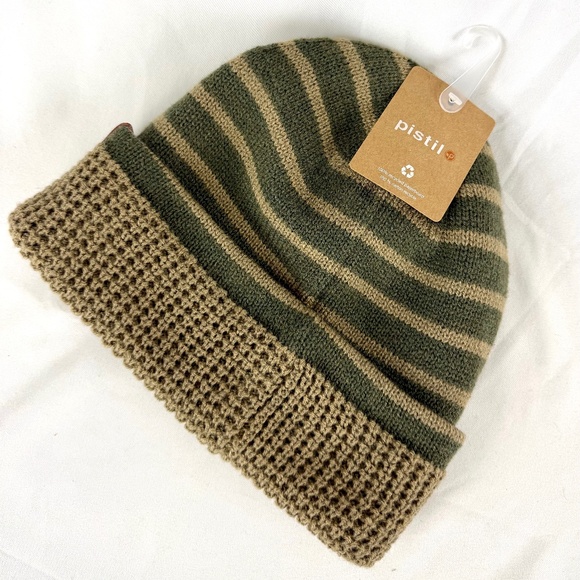 New wTags Pistil Stocking Cap Ski Beanie Hat Lee Moss Stripes Excellent Gift - Picture 1 of 15